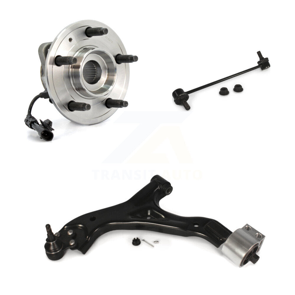 Hub Bearing Lower Control Arm Link Front Left Kit For Chevrolet Equinox Captiva