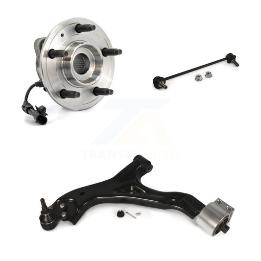 Hub Bearing Lower Control Arm Link Front Left Kit For Chevrolet Equinox Pontiac