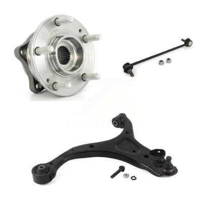 Bearing Lower Control Arm & Link Front Left Kit For Hyundai Santa Fe Kia Sorento