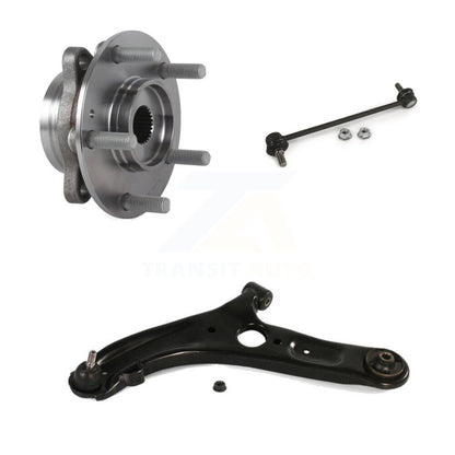 Bearing Lower Control Arm & Link Front Left Kit For 2017 Hyundai Elantra GT Base