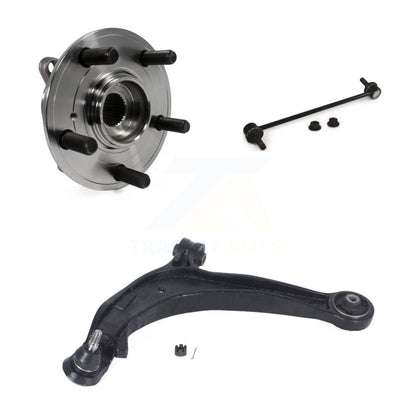 Hub Bearing Lower Control Arm & Link Front Left Kit For 2011-2017 Honda Odyssey