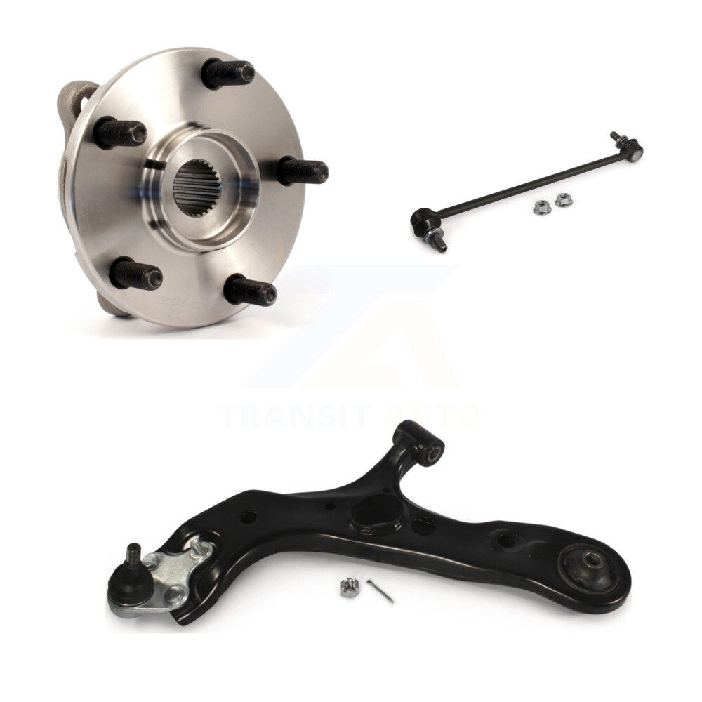 Bearing Lower Control Arm with Ball Joint & Link Front Left Kit For Toyota RAV4