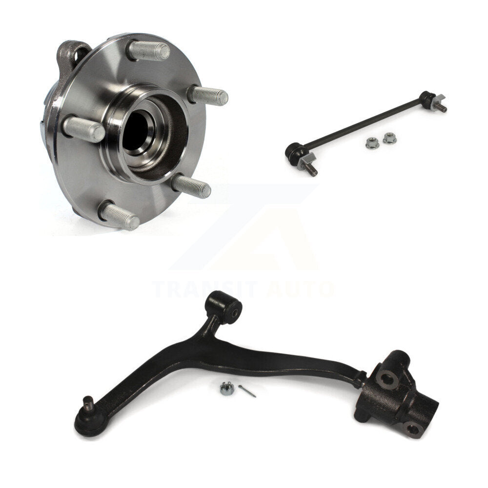 Bearing Lower Control Arm & Link Front Left Kit For 2003-2008 INFINITI FX35 RWD