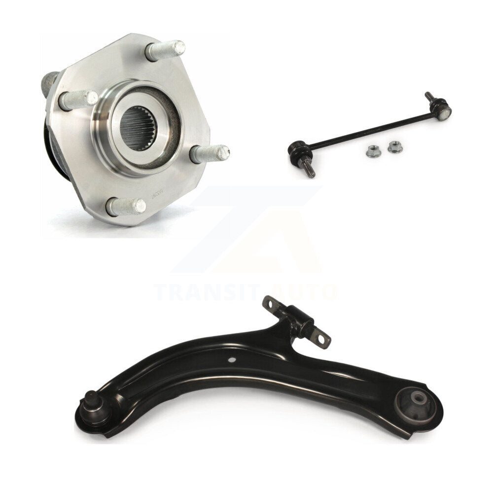 Bearing Lower Control Arm & Link Front Left Kit For 2007-2012 Nissan Sentra 2.0L