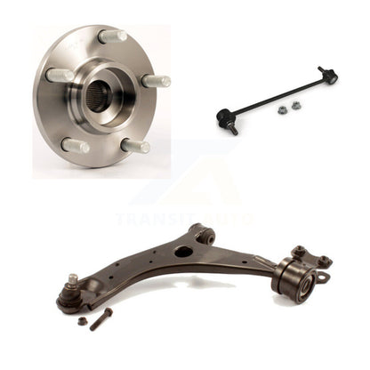 Hub Bearing Lower Control Arm with Ball Joint & Link Front Left Kit For Mazda 3
