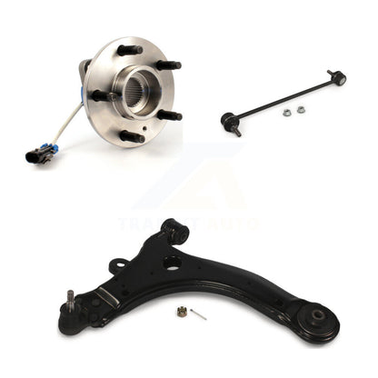 Hub Bearing Lower Control Arm Link Front Right Kit For Pontiac Grand Prix Buick
