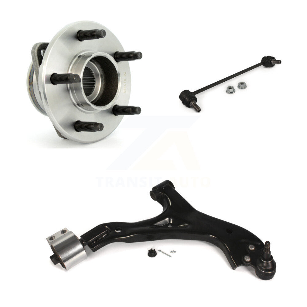 Bearing Lower Control Arm & Link Front Right Kit For Saturn Vue Pontiac Torrent