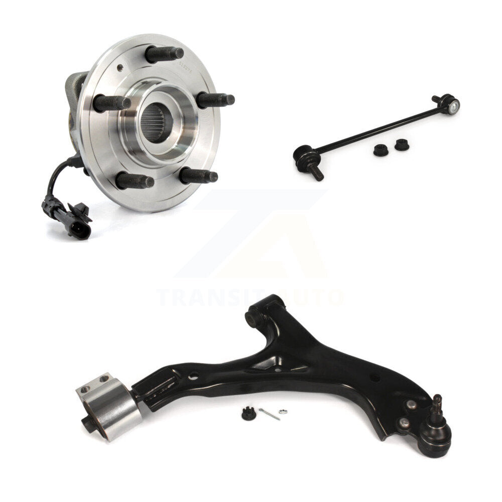 Hub Bearing Lower Control Arm Link Front Right Kit For Chevrolet Equinox Captiva