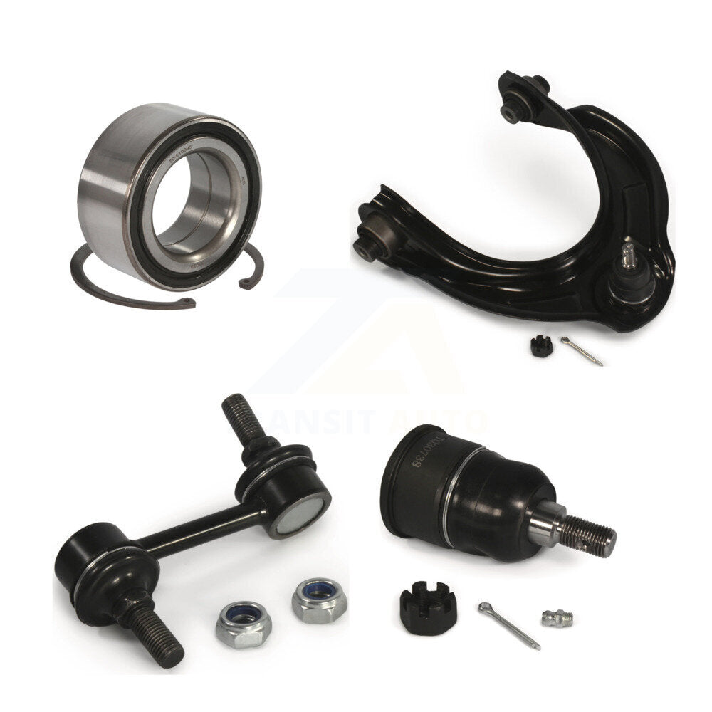 Bearing Lower Ball Joint Upper Arm & Link Front Left Kit For Honda Accord Acura