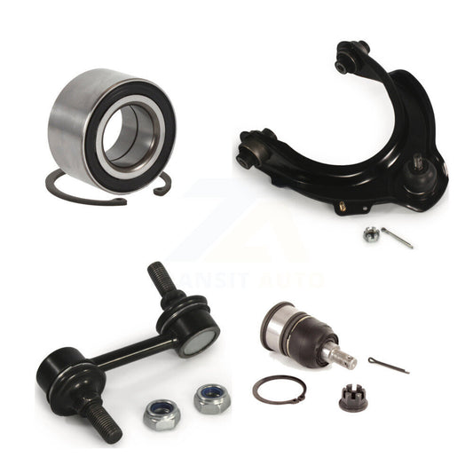 Bearing Lower Ball Joint Upper Arm & Link Front Left Kit For Honda Accord Acura