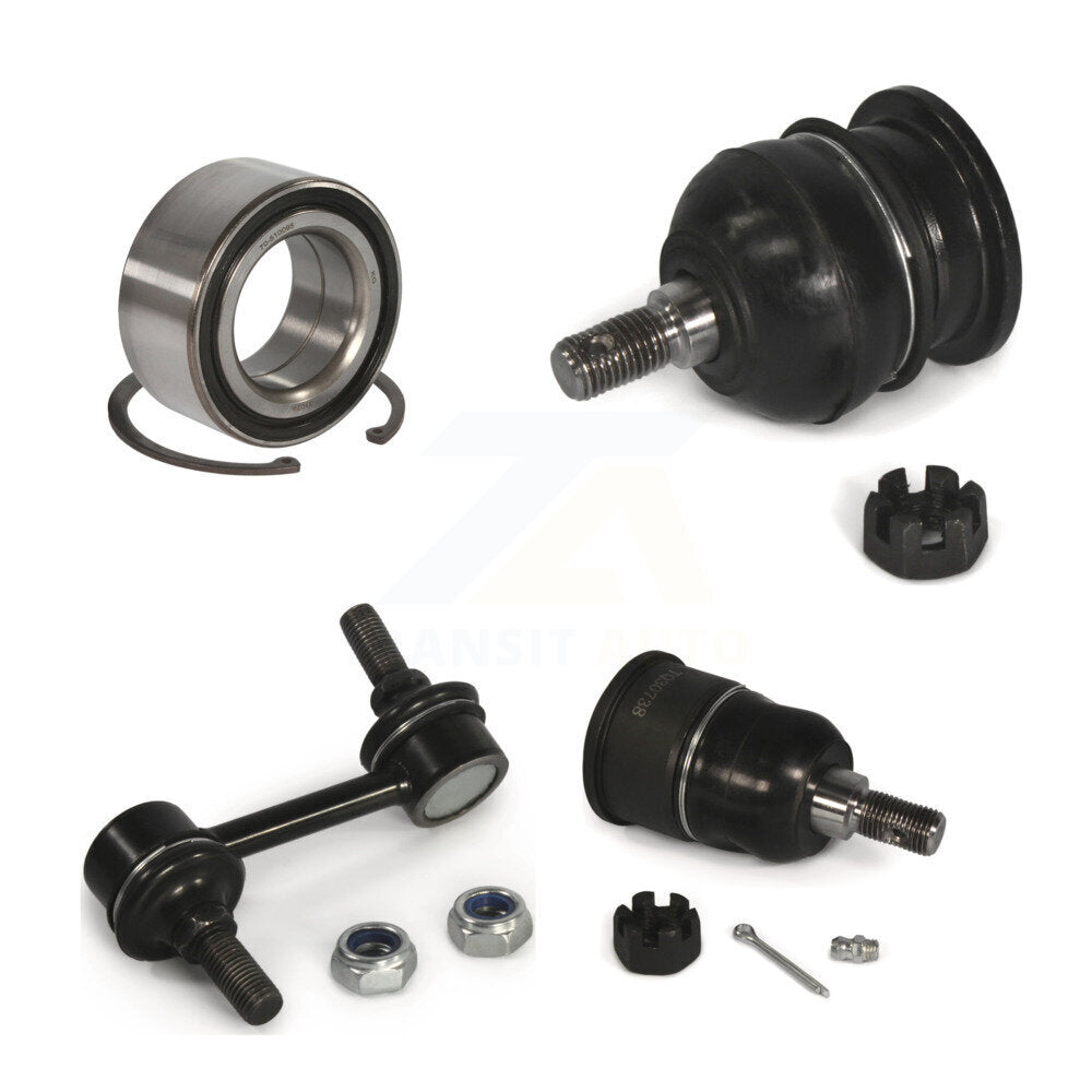 Bearing Upper Lower Ball Joint & Link Front Left Kit For Honda Accord Acura TSX