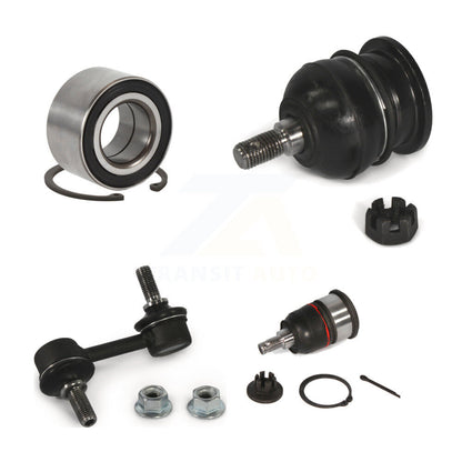Wheel Bearing Upper Lower Ball Joint Link Front Left Kit For 2004-2006 Acura TL