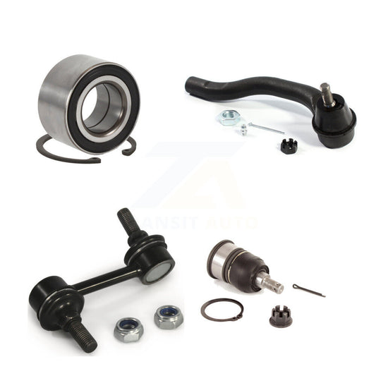 Bearing Lower Ball Joint Outer Tie Rod Link Front Left Kit For Honda Accord TSX