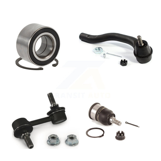 Bearing Lower Ball Joint Outer Tie Rod End Link Front Left Kit For Honda Accord