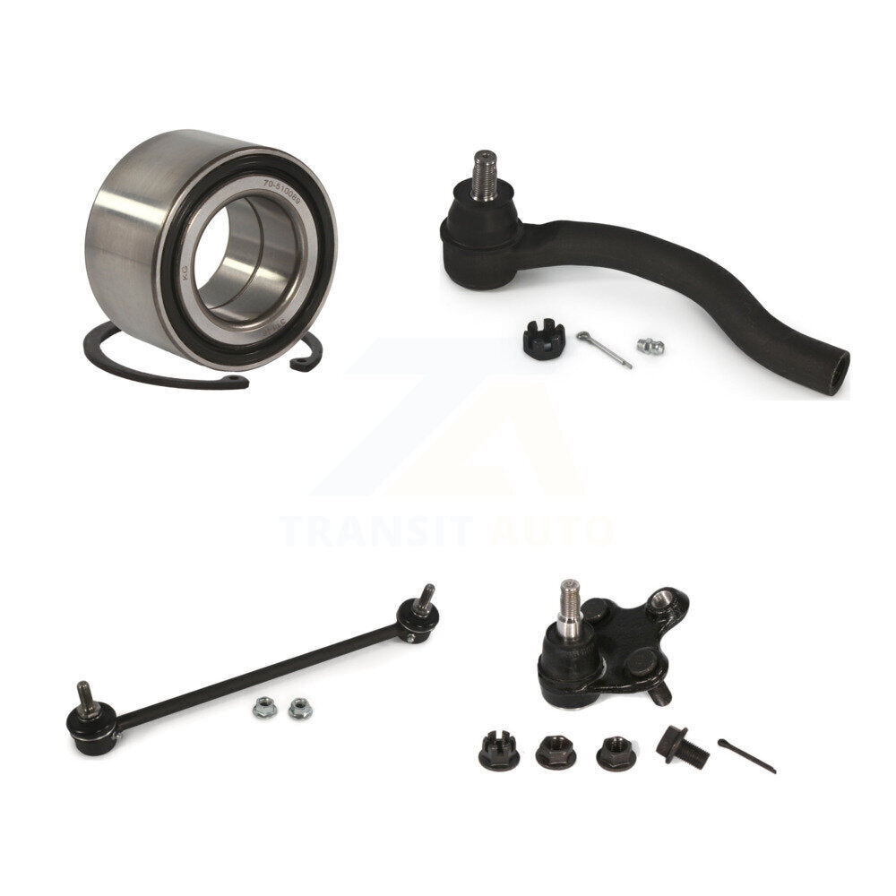 Bearing Lower Ball Joint Outer Tie Rod Link Front Left Kit For Honda Civic Acura