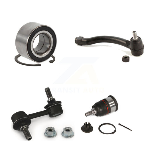 Bearing Lower Ball Joint Outer Tie Rod & Link Front Left Kit For 04-06 Acura TL