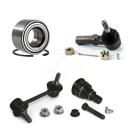 Bearing Lower Ball Joint Outer Tie Rod & Link Front Left Kit For 98-02 Mazda 626