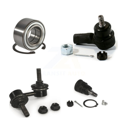 Wheel Bearing Lower Ball Joint Outer Tie Rod Link Front Left Kit For Honda Civic
