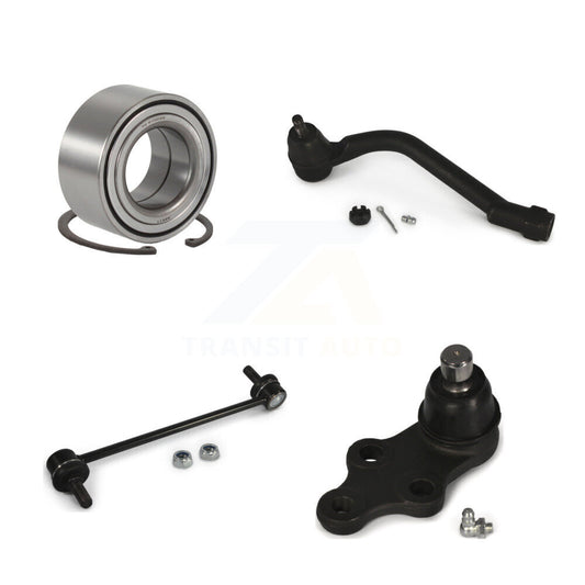 Bearing Lower Ball Joint Outer Tie Rod & Link Front Left Kit For Hyundai Tucson