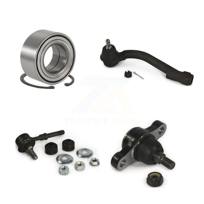 Wheel Bearing Lower Ball Joint Outer Tie Rod Link Front Left Kit For Kia Optima