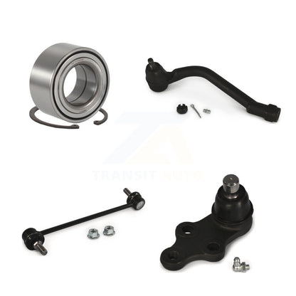 Bearing Lower Ball Joint Outer Tie Rod & Link Front Left Kit For Hyundai Sonata