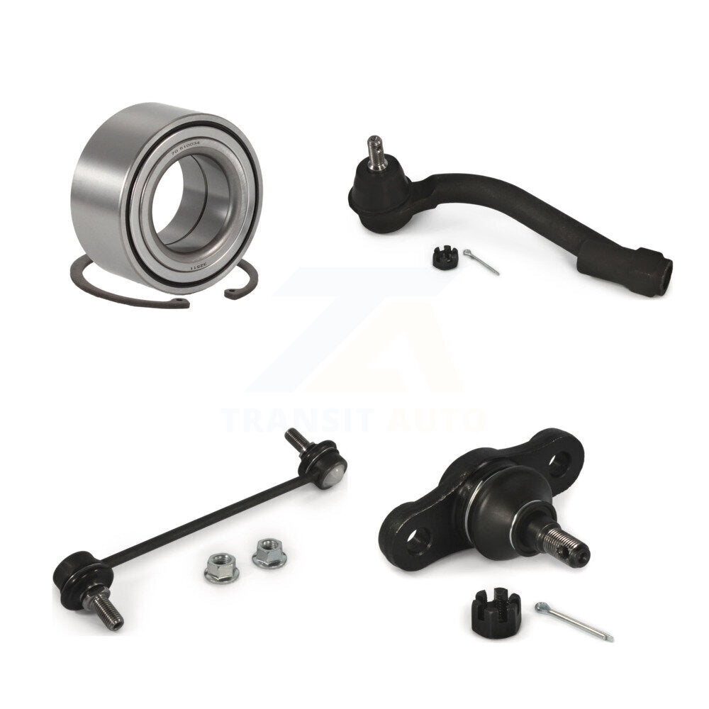 Bearing Lower Ball Joint Outer Tie Rod Link Front Left Kit For Kia Rondo Optima