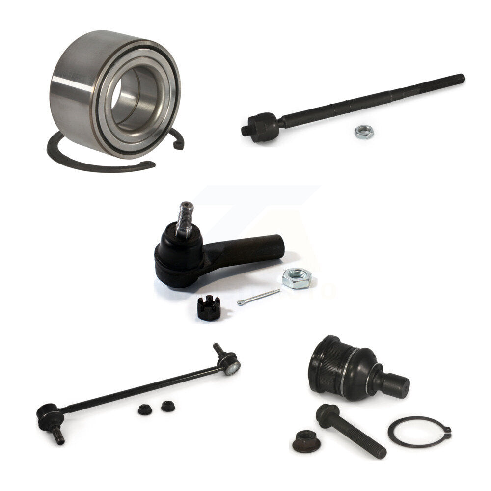 Bearing Lower Ball Joint Tie Rod End Link Front Kit (5Pc) For Ford Escape Mazda