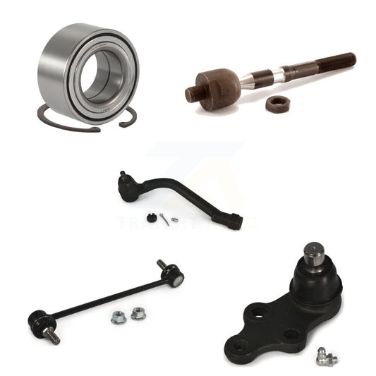 Bearing Lower Ball Joint Tie Rod & Link Front Left Kit (5Pc) For Hyundai Sonata