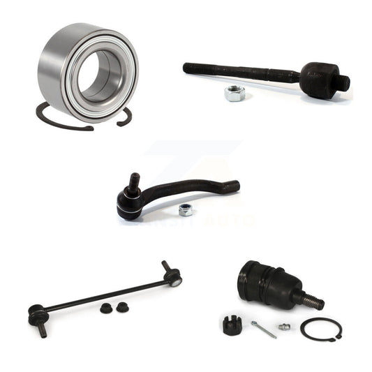 Bearing Lower Ball Joint Tie Rod Link Front Left Kit (5Pc) For Honda Pilot Acura