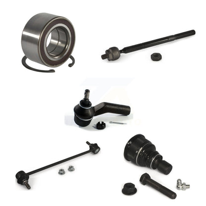 Bearing Lower Ball Joint Tie Rod Sway Bar Link Front Left Kit (5Pc) For Mazda 5