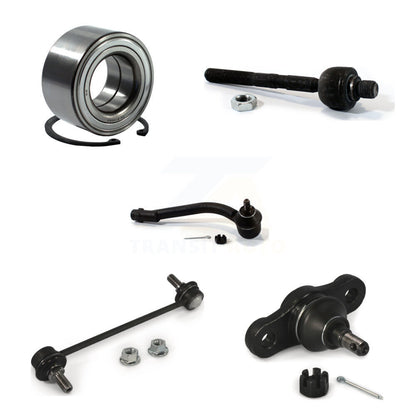 Bearing Lower Ball Joint Tie Rod Link Front Right Kit (5Pc) For Hyundai Elantra