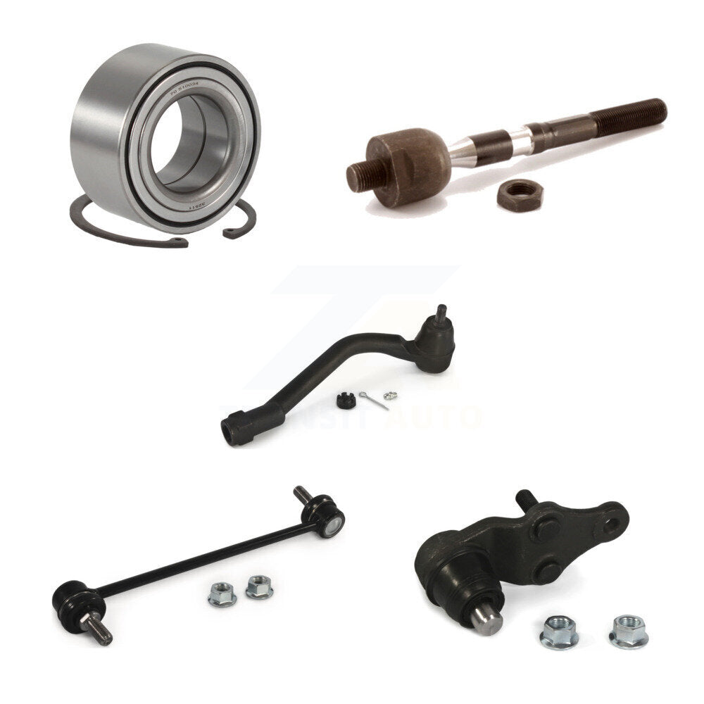 Bearing Lower Ball Joint Tie Rod Link Front Right Kit (5Pc) For Kia Optima Azera