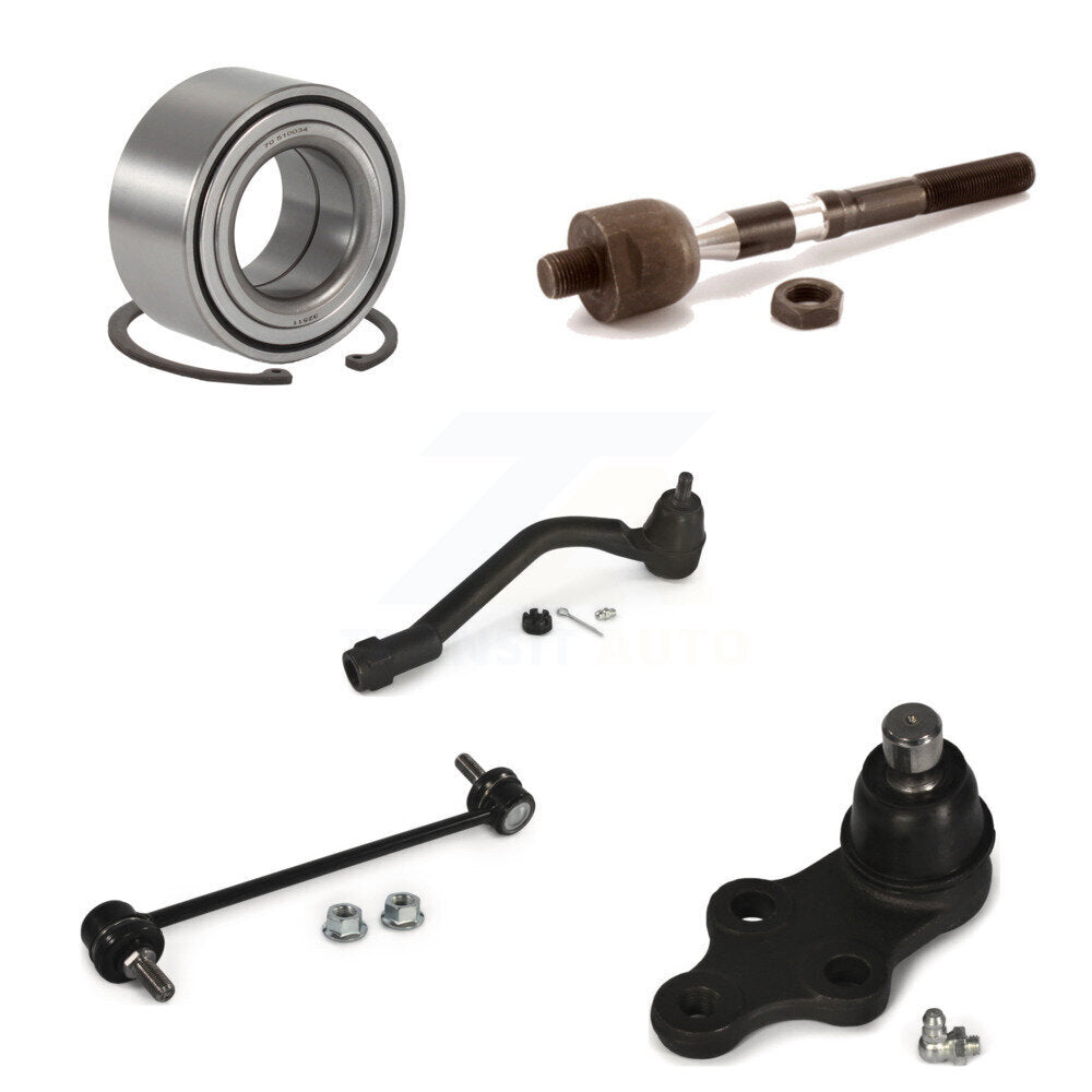 Bearing Lower Ball Joint Tie Rod & Link Front Right Kit (5Pc) For Hyundai Sonata