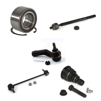 Bearing Lower Ball Joint Tie Rod Sway Bar Link Front Right Kit (5Pc) For Mazda 5