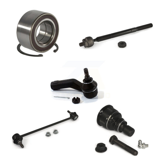 Bearing Lower Ball Joint Tie Rod Sway Bar Link Front Right Kit (5Pc) For Mazda 5
