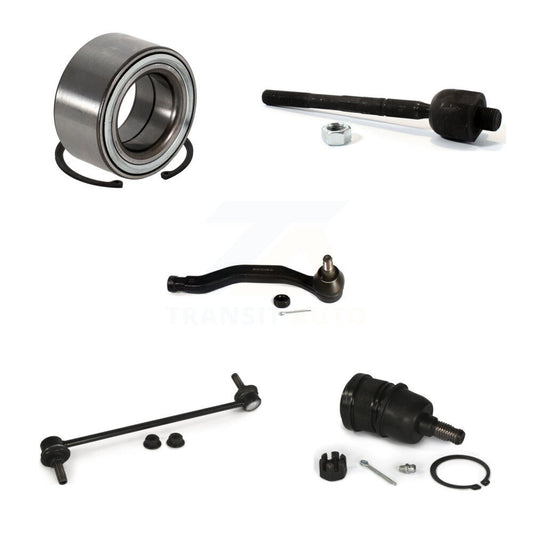 Bearing Lower Ball Joint Tie Rod Link Front Right Kit (5Pc) For Honda Pilot MDX