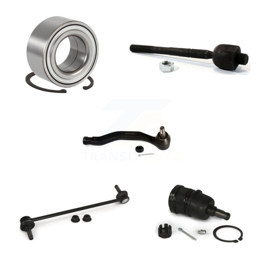 Bearing Lower Ball Joint Tie Rod Link Front Right Kit (5Pc) For Honda Pilot MDX