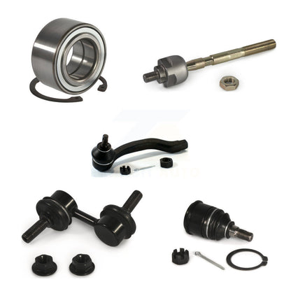 Bearing Lower Ball Joint Tie Rod & Link Front Right Kit (5Pc) For Honda Civic Si