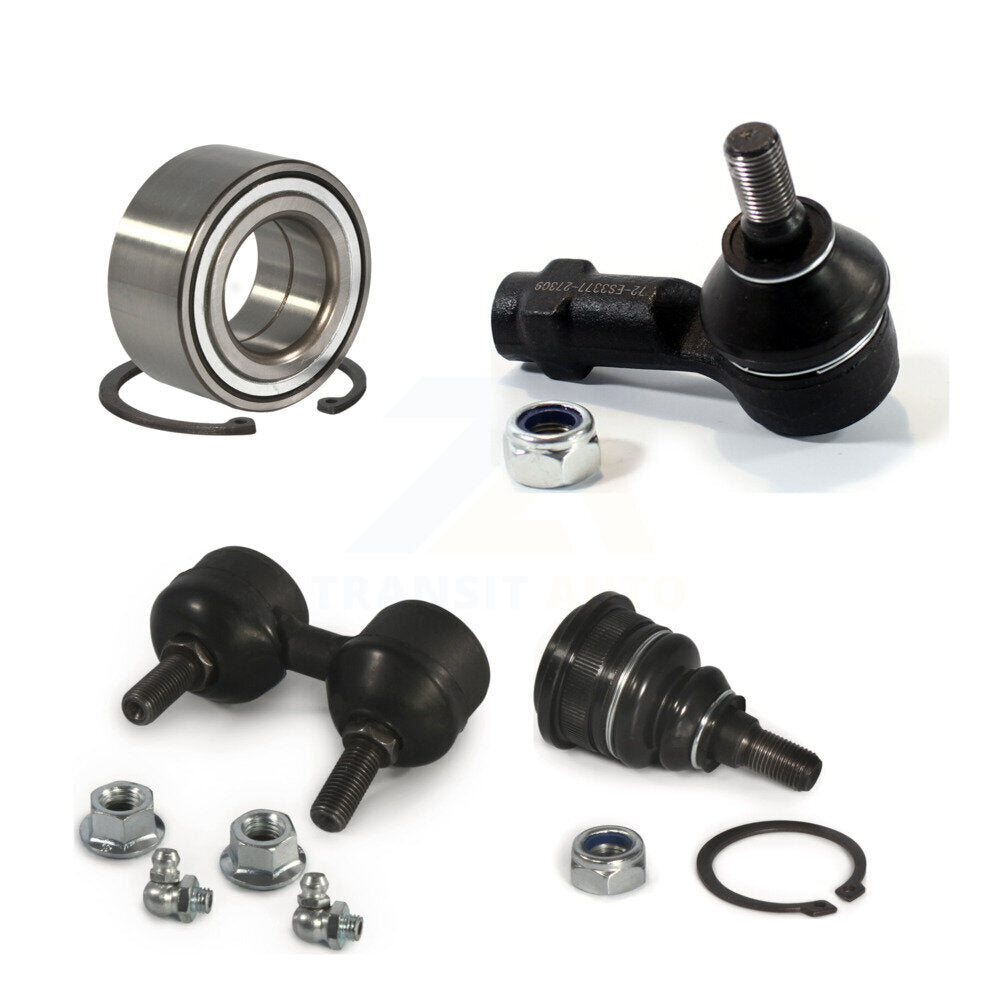 Bearing Lower Ball Joint Outer Tie Rod Link Front Kit For 01-06 Hyundai Elantra