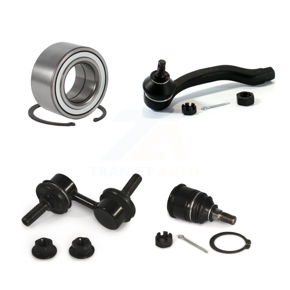 Bearing Lower Ball Joint Outer Tie Rod Link Front Right Kit For 97-01 Honda CR-V