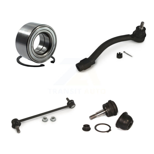 Bearing Lower Ball Joint Outer Tie Rod Link Front Right Kit For Hyundai Elantra