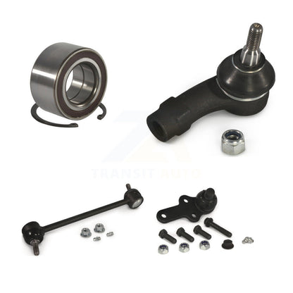 Wheel Bearing Lower Ball Joint Outer Tie Rod Link Front Right Kit For Ford Focus