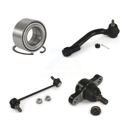 Wheel Bearing Lower Ball Joint Outer Tie Rod Link Front Right Kit For Kia Optima