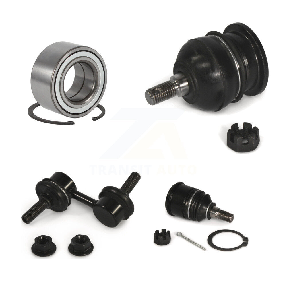 Bearing Upper Lower Ball Joint Sway Bar Link Front Kit For 1997-2001 Honda CR-V