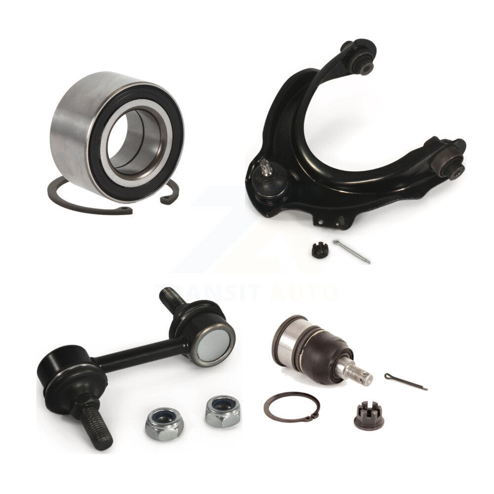 Bearing Lower Ball Joint Upper Arm & Link Front Right Kit For Honda Accord Acura