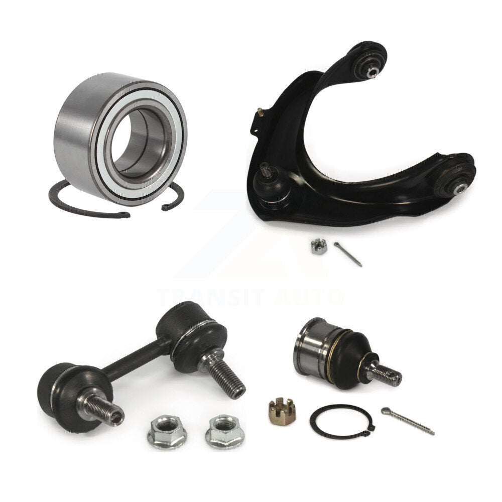 Bearing Lower Ball Joint Upper Arm & Link Front Right Kit For Honda Accord Acura