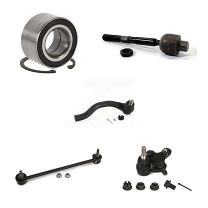Bearing Lower Ball Joint Tie Rod Link Front Right Kit (5Pc) For Honda Civic ILX