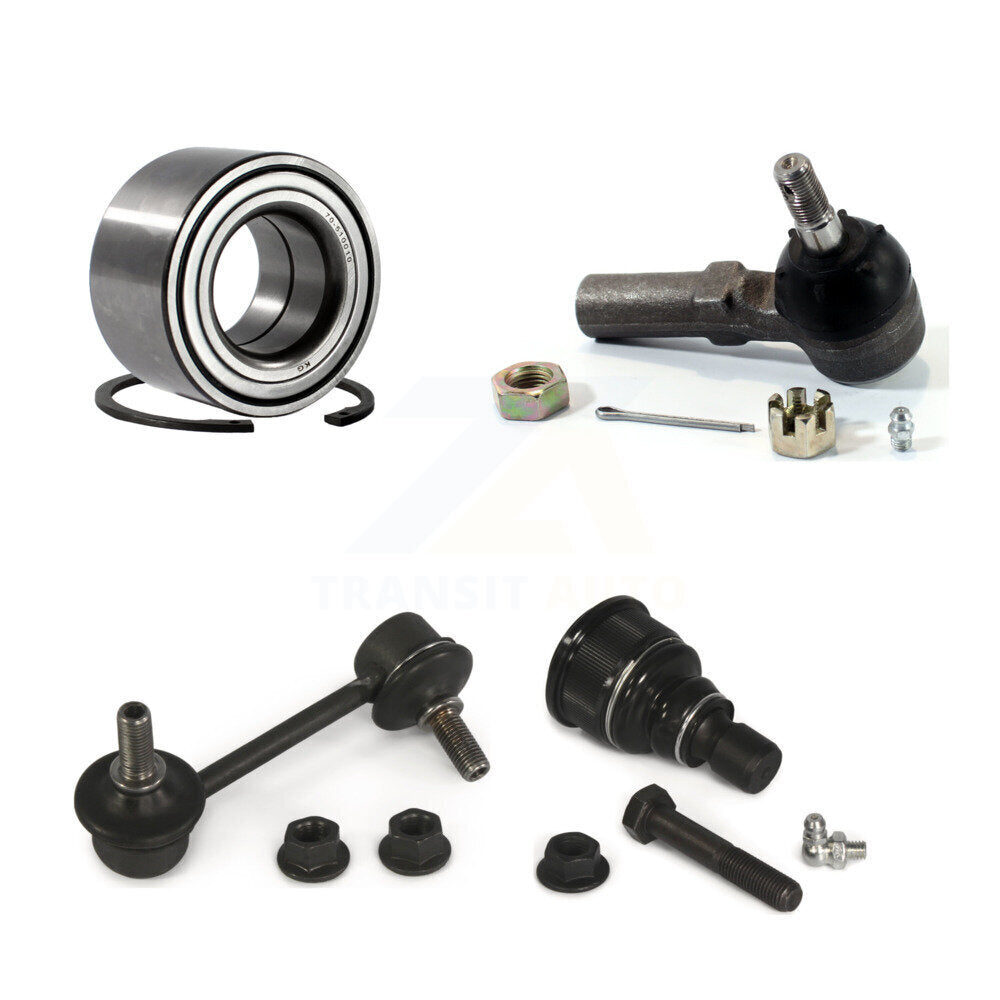 Bearing Lower Ball Joint Outer Tie Rod Link Front Right Kit For 98-02 Mazda 626