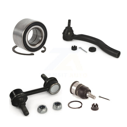 Bearing Lower Ball Joint Outer Tie Rod Link Front Right Kit For Honda Accord TSX