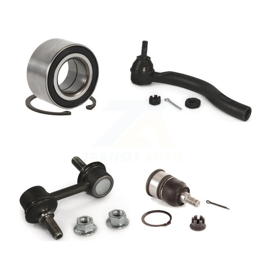 Bearing Lower Ball Joint Outer Tie Rod End Link Front Right Kit For Honda Accord